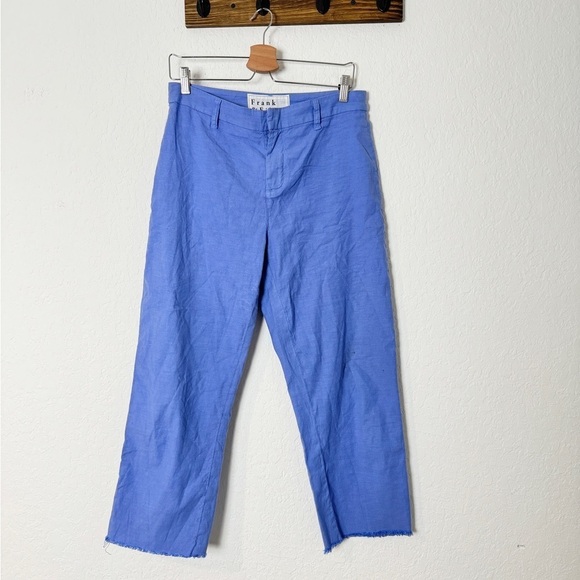 Frank & Eileen Kinsale Pants Periwinkle Blue - Picture 1 of 6